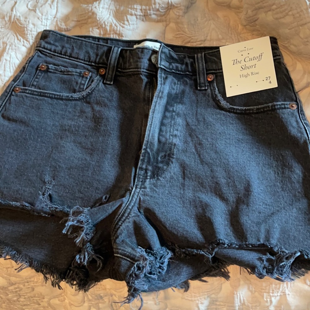 Abercrombie jean shorts